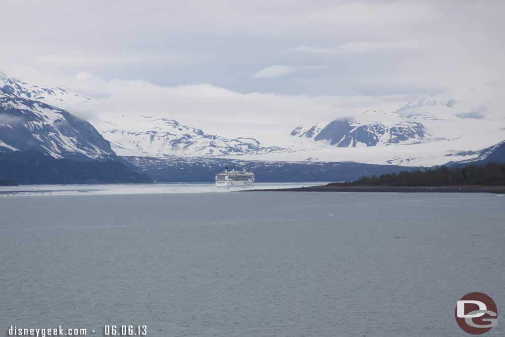 Entering Glacier Bay National Park - Alaska