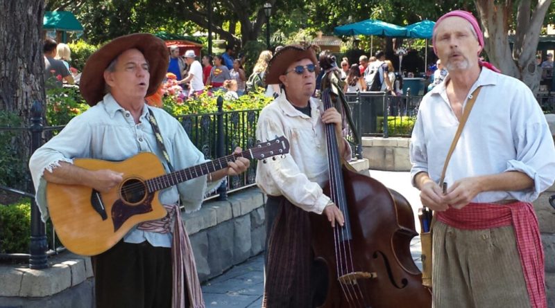 The Bootsrappers in New Orleans Square
