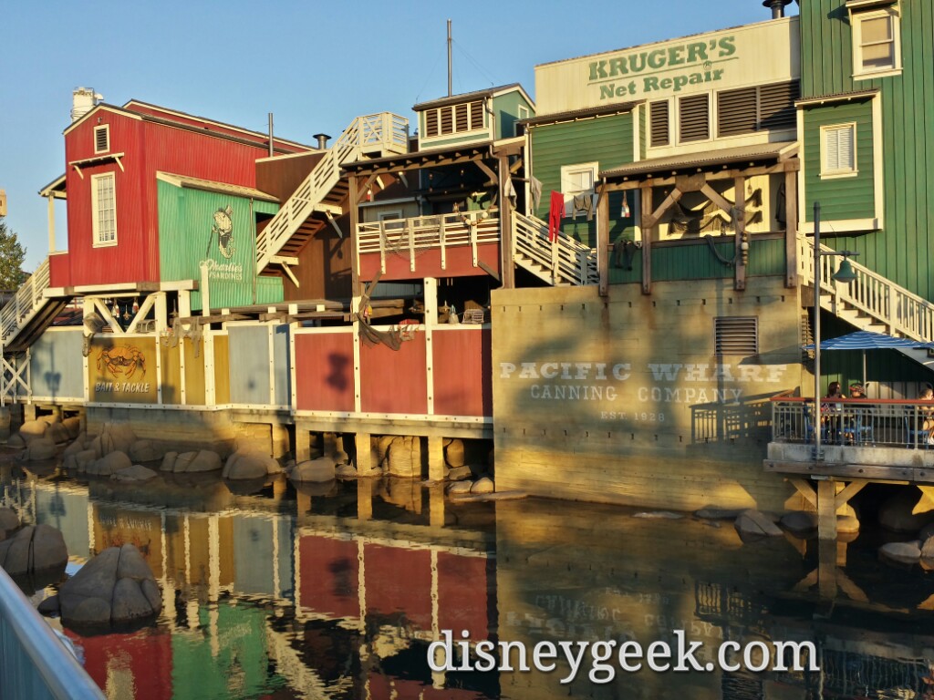 Pacific Wharf in Disney California Adventure