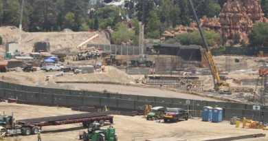 Disneyland Star Wars Construction 8/5