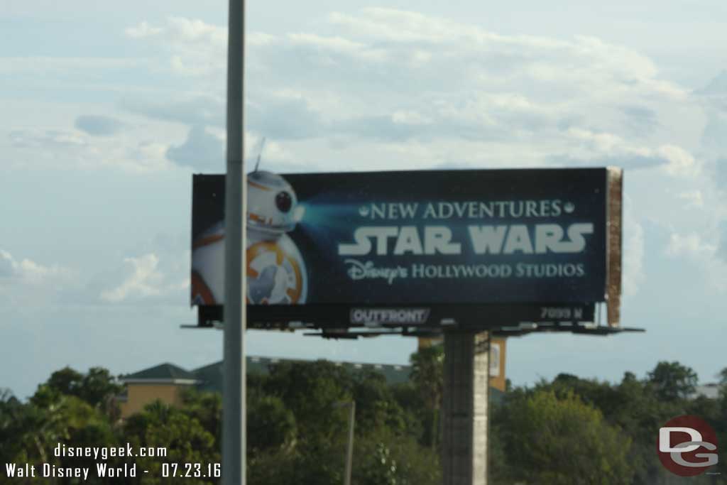Star Wars @ Disney's Hollywood Studios Billboard