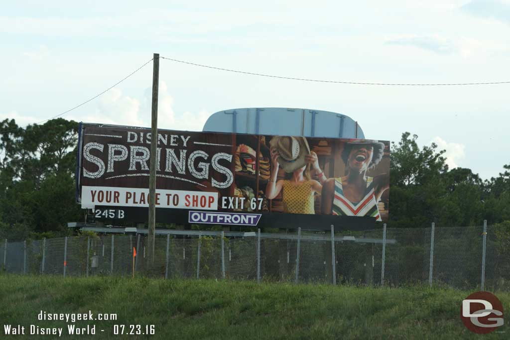 Disney Springs Billboard