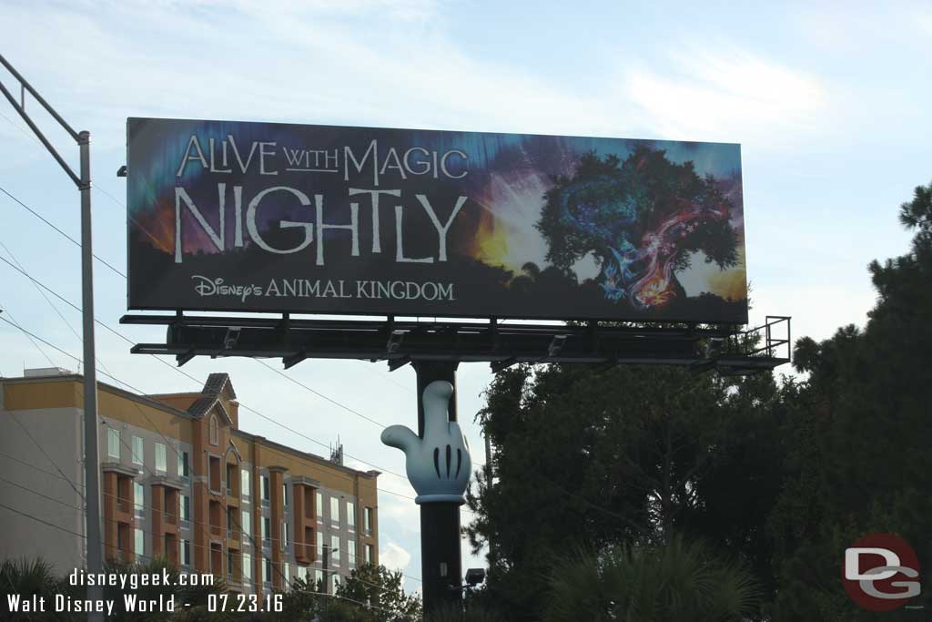 Billboard for Animal Kingdom Alive With Magic