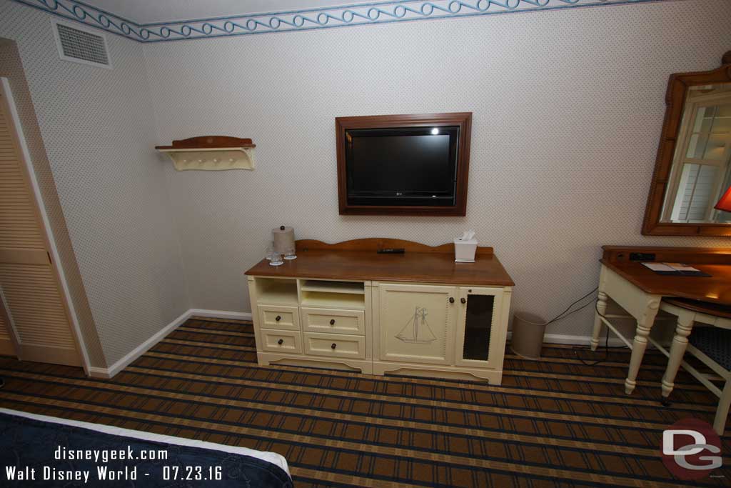 TV and dresser
