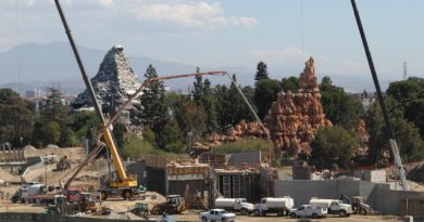 Star Wars Land Construction Sept 30, 2016