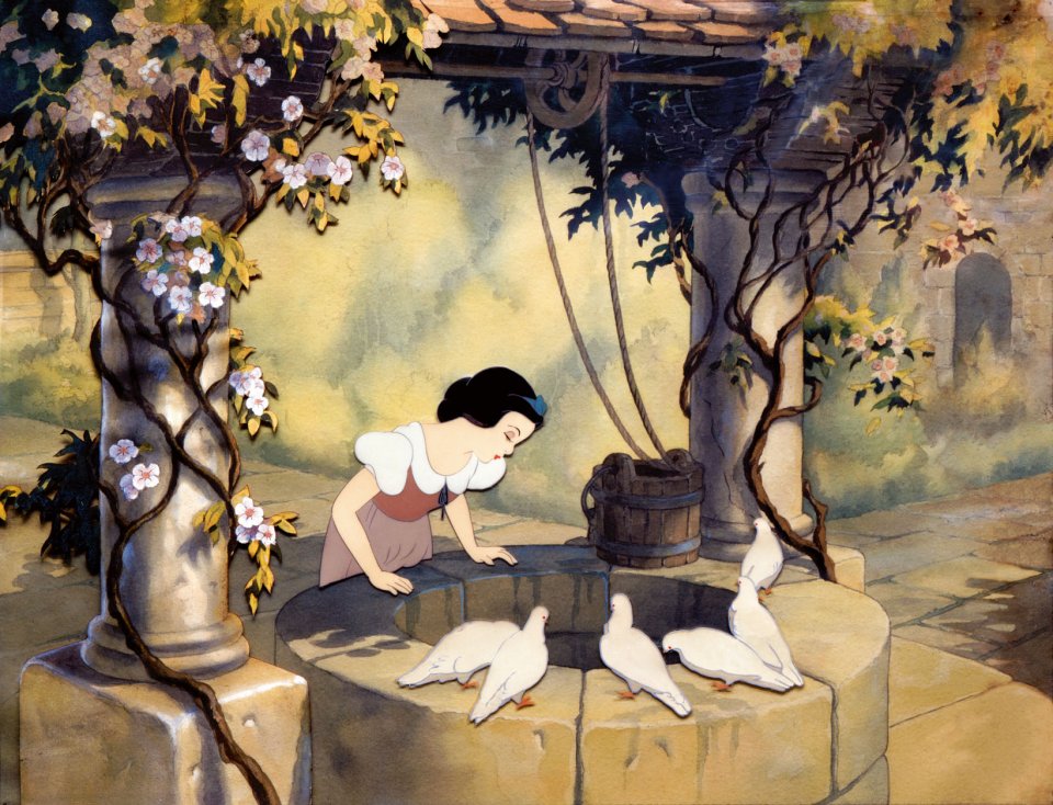 “Want to know a secret? Promise not to tell? We are standing by a wishing well . . . “ Snow White and the Seven Dwarfs (1937).