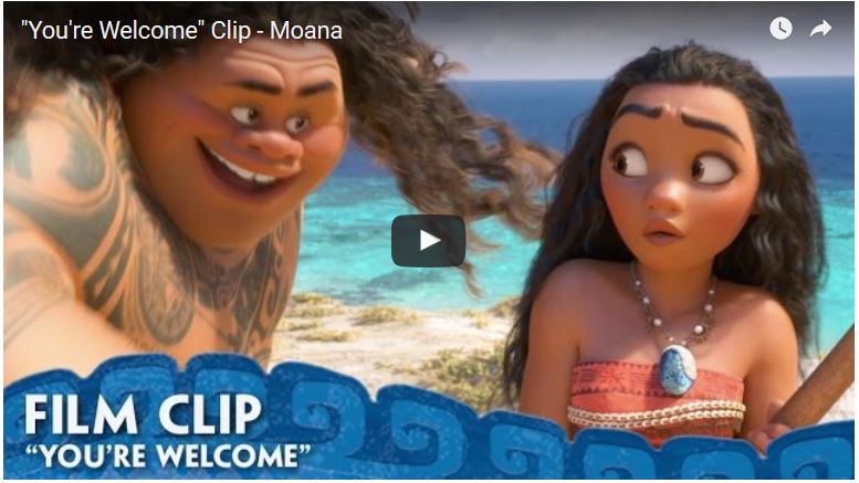 Moana - You're Welcome Clip