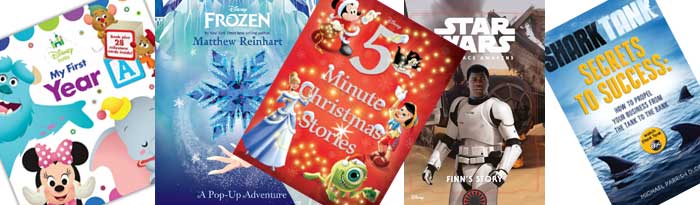 Disney Publishing Book List