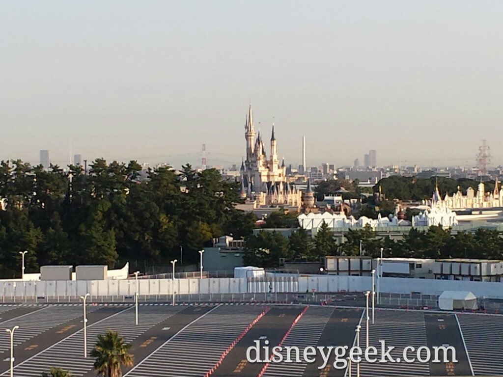 Tokyo Disneyland from the Sheraton