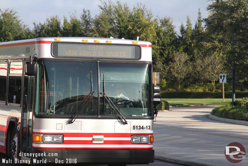 WDW Bus Signs