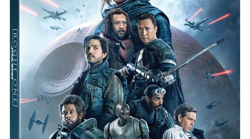 Rogue One: A Star Wars Story - Blu ray package