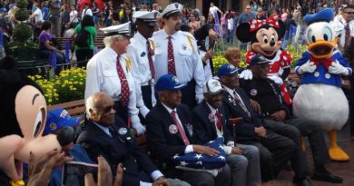 Disneyland Flag Retreat - Tuskegee Airmen