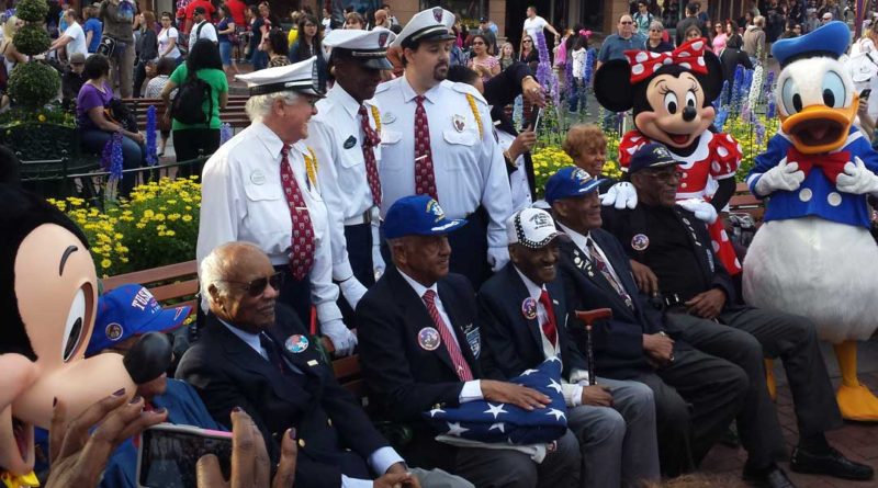 Disneyland Flag Retreat - Tuskegee Airmen