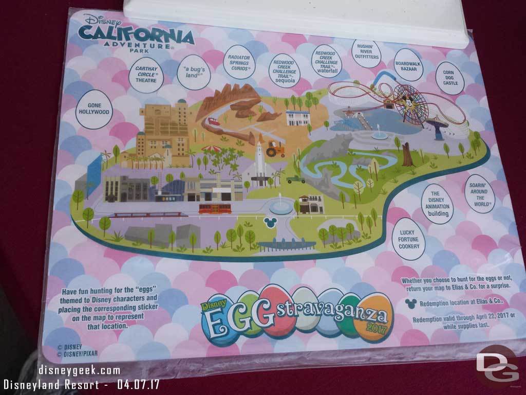 2017 Egg-Stravaganza @ Disney California Adventure