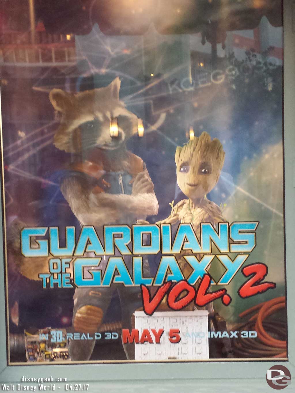 Disney & Co - Guardians of the Galaxy Vol. 2 Window 