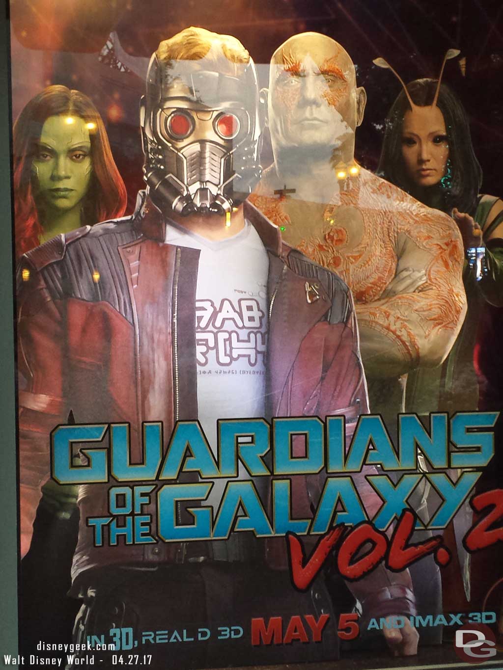 Disney & Co - Guardians of the Galaxy Vol. 2 Window 