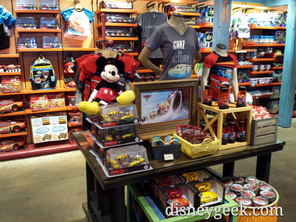 A lot of Cars 3 Merchandise though.