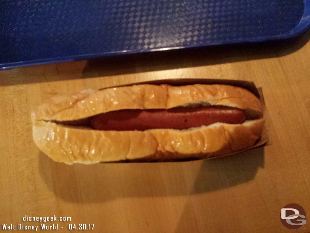 Hot Dog at Restaurantosourus