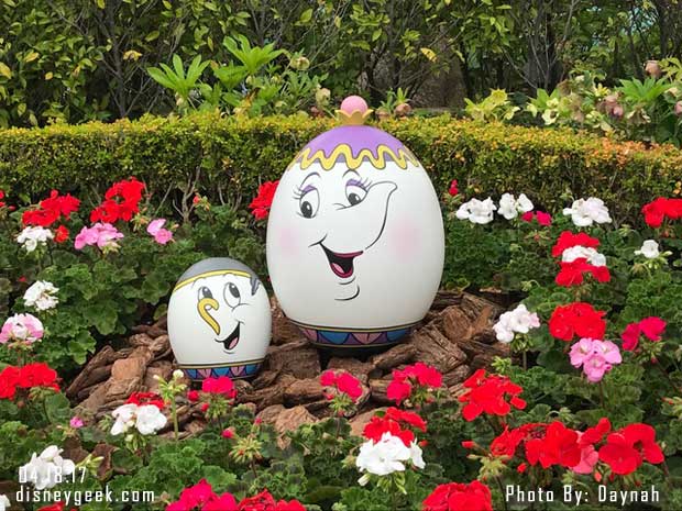 Mrs. Potts and Chip Eggs in Tokyo Disneyland
