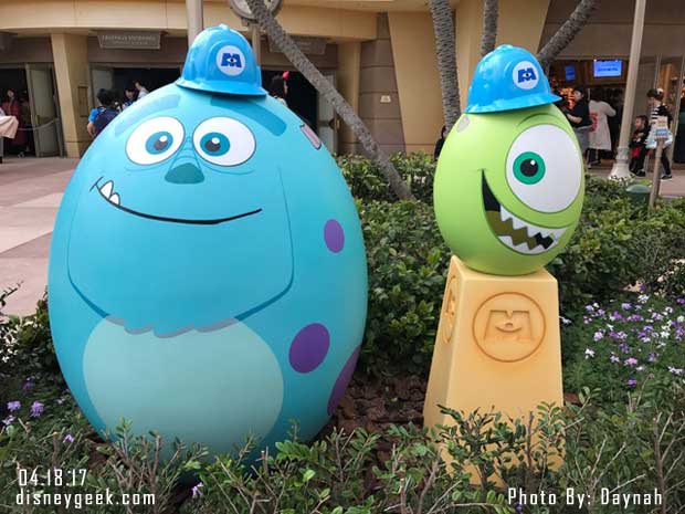 Mike & Sully Eggs in Tomorrowland at Tokyo Disneyland