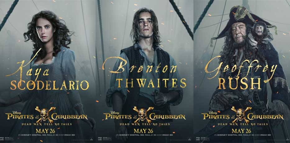  Disney Pirates of the Caribbean Dead Men Tell No Tales