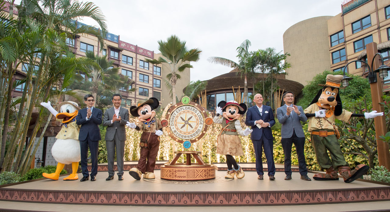 Hong Kong Disneyland Explorers Lodge Opening