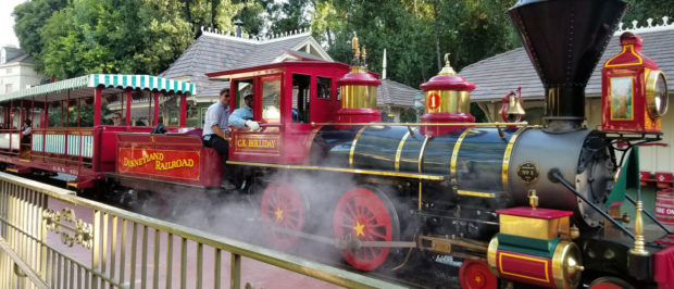 disneyland 60th train set