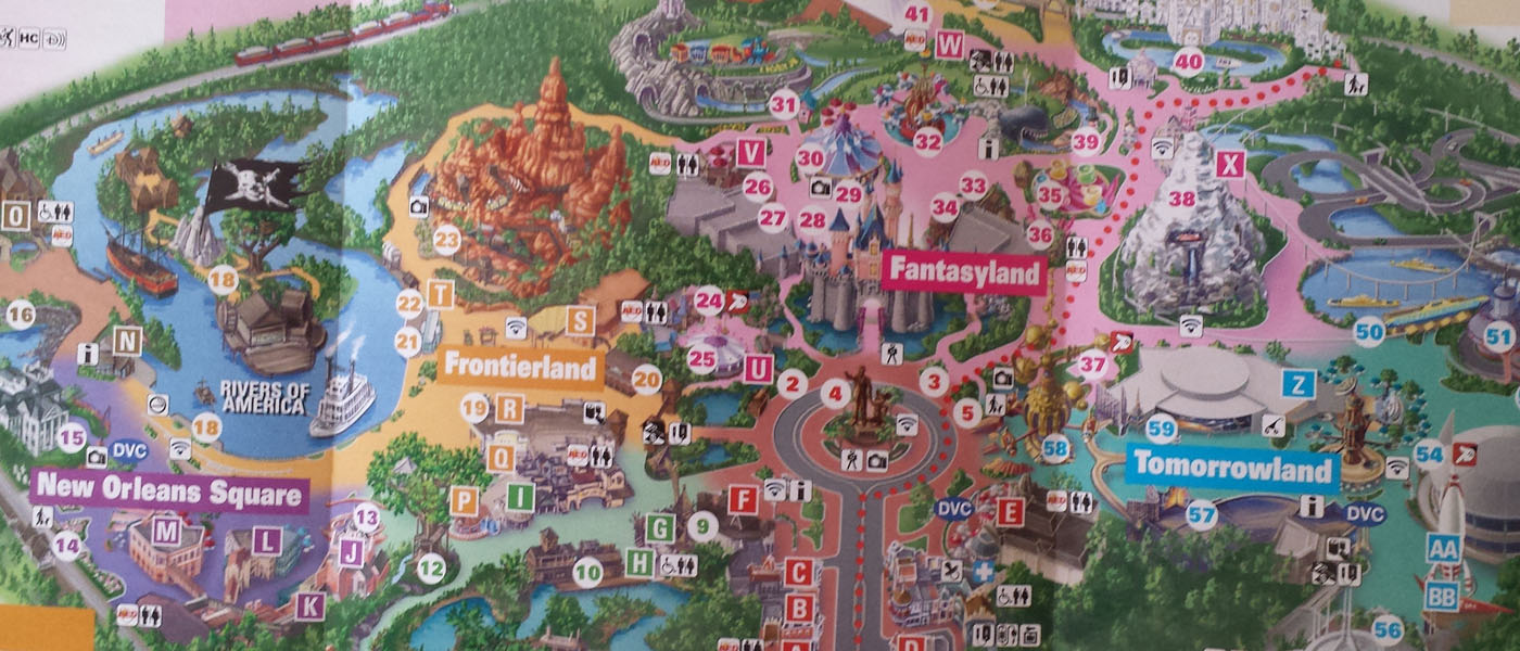 Disney World Map 2017