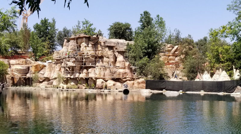 Rivers of America Construction