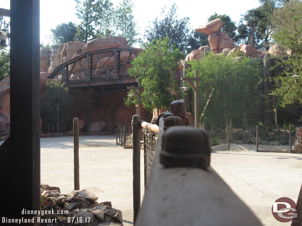 Star Wars: Galaxy's Edge Entrance from Big Thunder Trail