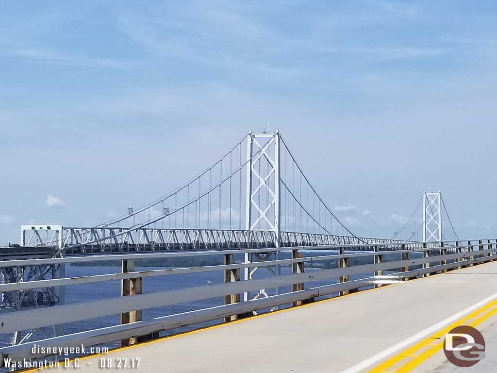 Crossing the Chesapeake Bay Bridge