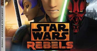 Star Wars Rebels Season 3 Blu-ray Cover