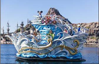 New Year’s program at Tokyo DisneySea