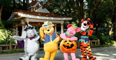 Hong Kong Disneyland Halloween - Winnie the Pooh and Friends