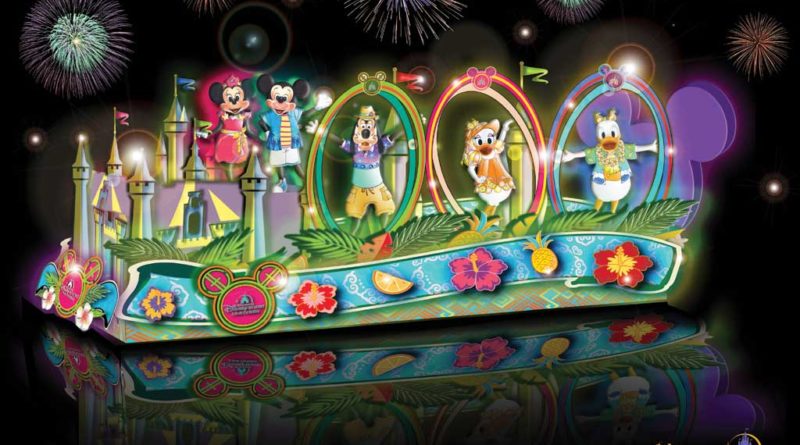 Shanghai Disney Resort Unveils the Design of New Parade Float at the 2017 Shanghai Tourism Festival
