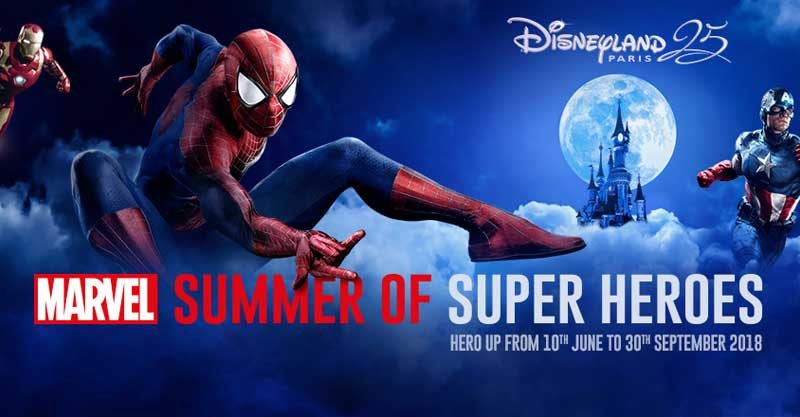 Marvel Super Heroes come to Disneyland Paris in summer 2018