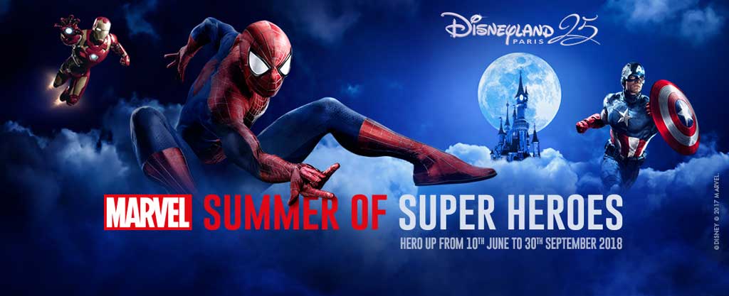 Marvel Super Heroes come to Disneyland Paris in summer 2018