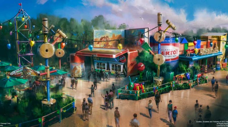 Woody's Lunch Box in Toy Story Land at Disney's Hollywood Studios