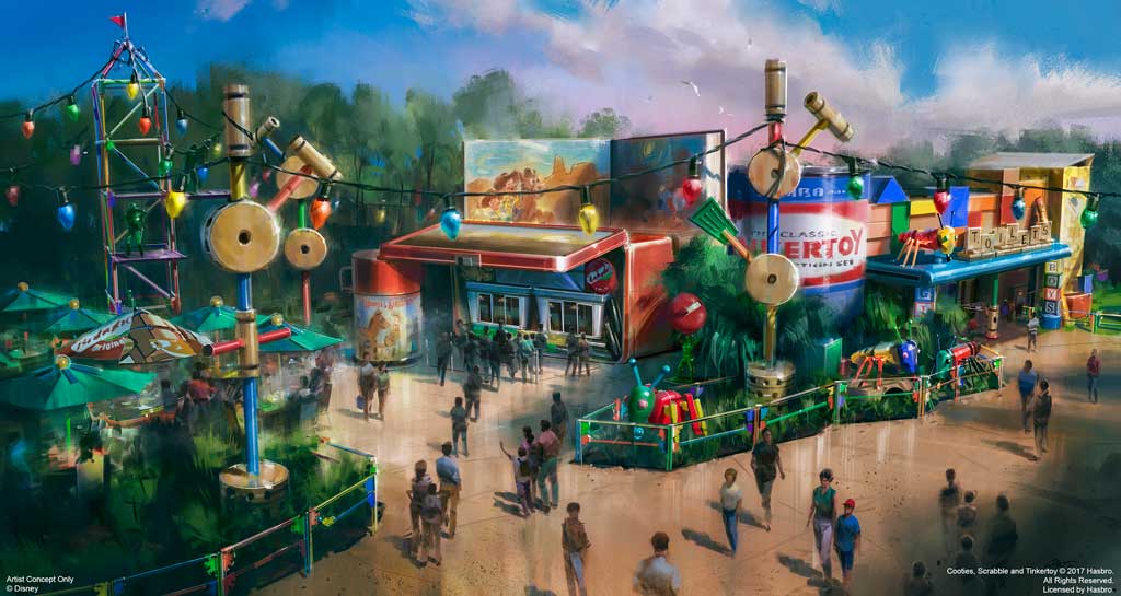 Woody's Lunch Box in Toy Story Land at Disney's Hollywood Studios