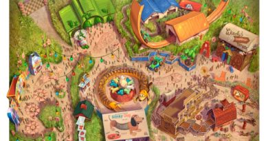 Disney Toy Story Land Fun Map