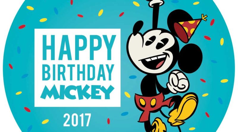 2017 Happy Birthday Mickey