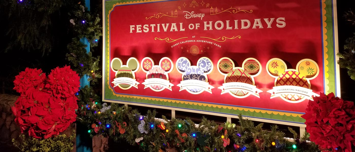 1st Look at Disney's Festival of Holidays (several pictures) The Geek