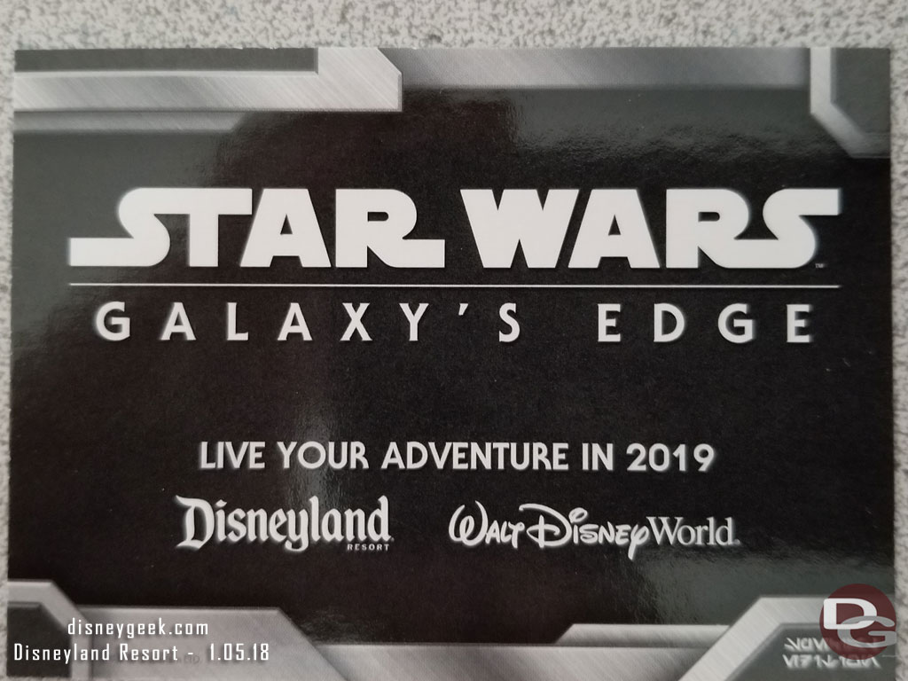 Star Wars: Galaxy's Edge Trading Cards