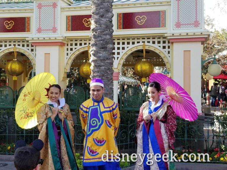 1st Look @ 2018 Lunar New Year Celebration at Disney California