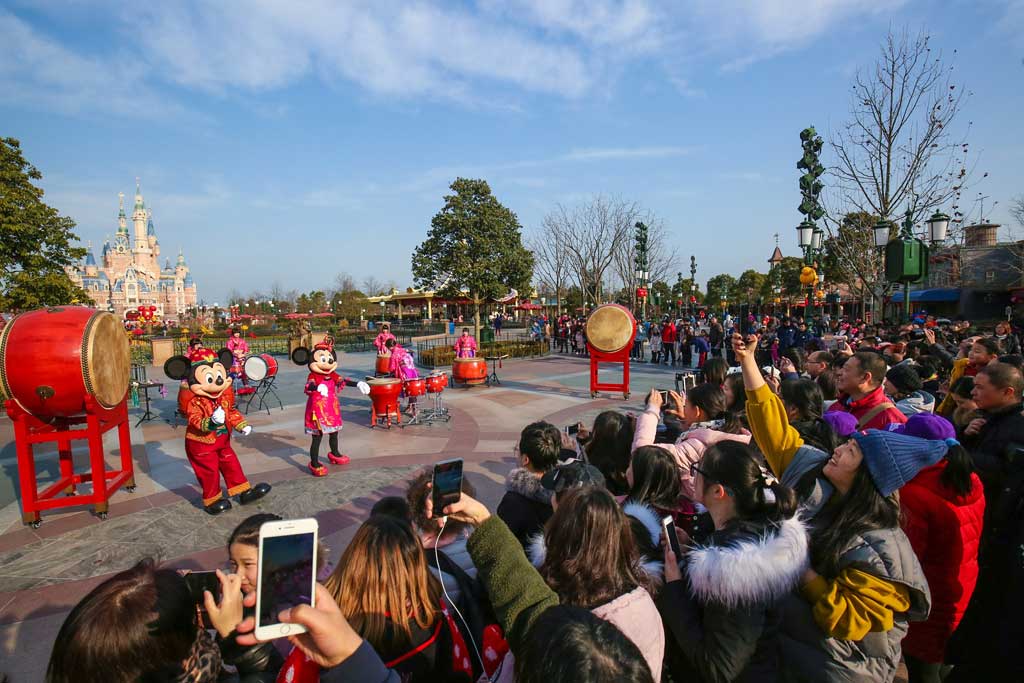 Shanghai Disneyland - Chinese New Year