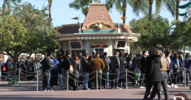 Disneyland Ticket Booth