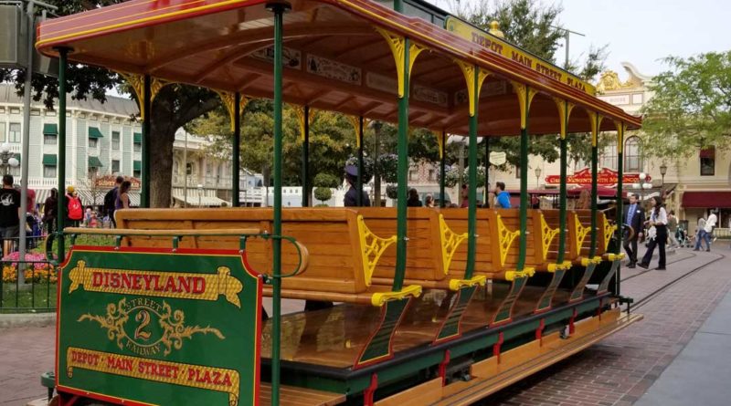 Disneyland Street Car Track Replacement