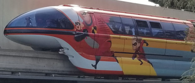 For Pixar Fest the Disneyland Resort Monorail Fleet feature new Wraps ...