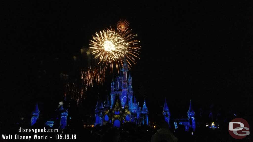 Happily Ever After at the Magic Kingdom in Walt Disney World