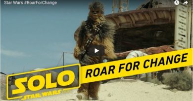 STAR WARS’ CHEWBACCA CHALLENGES FANS TO ‘ROAR FOR CHANGE’
